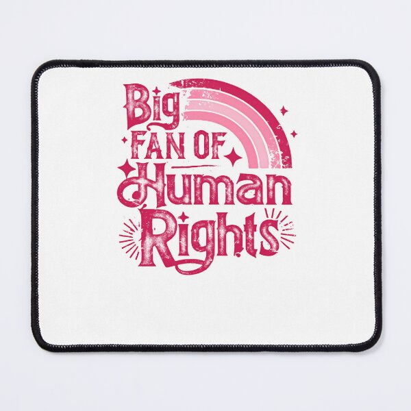 Item preview, Big Fan Of Human Rights Standing With Justice And Equality For All designed and sold by SkeletonsDanger.