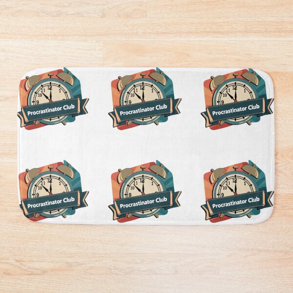 Item preview, Procrastinator club merit badge designed and sold by MendaciousMina.