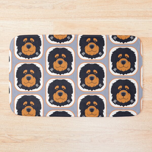 Item preview, Tibetan Mastiff with Chinese name - minimalist graphic icon designed and sold by ArtEllary.