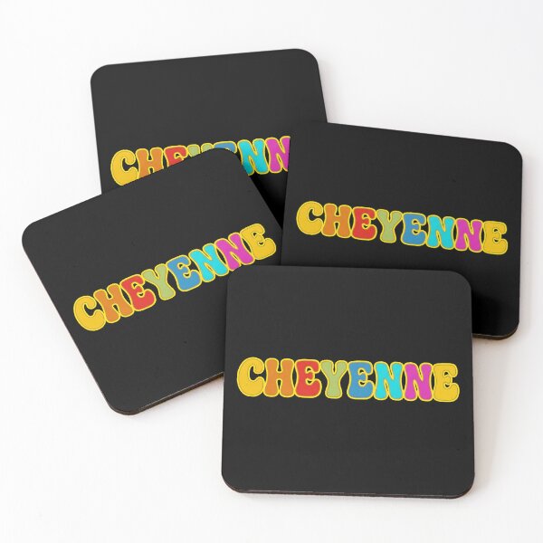 Item preview, ❤️ Cheyenne Personalized Name Wavy Retro Shirt, Coffee Mug, Sticker Gift designed and sold by HelixPedia.
