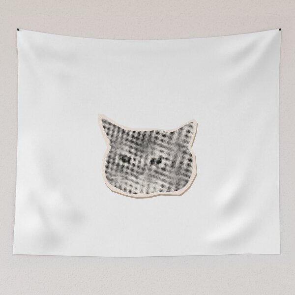Item preview, cute Cat head designed and sold by McPurrface.