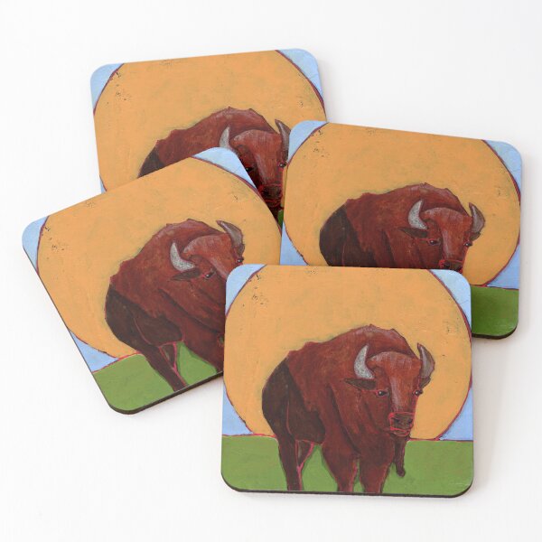 Item preview, Buffalo on the Prairie at Sundown designed and sold by CindyGrosch.