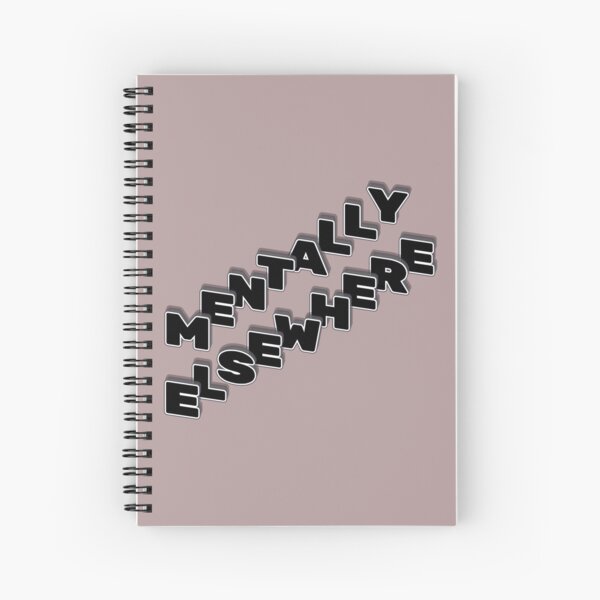Item preview, Mentally Elsewhere - Y2K Distorted Typography designed and sold by HALYNA070824.
