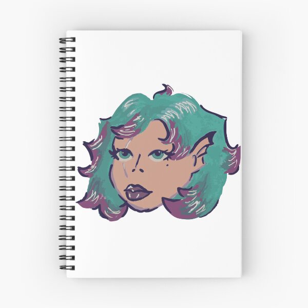 Item preview, mermaid girl illustration designed and sold by retrocreations|.