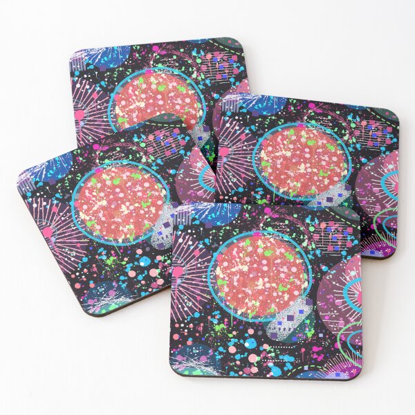 Item preview, Galactic Neighborhood: Abstract Art  designed and sold by DanielleGensler.