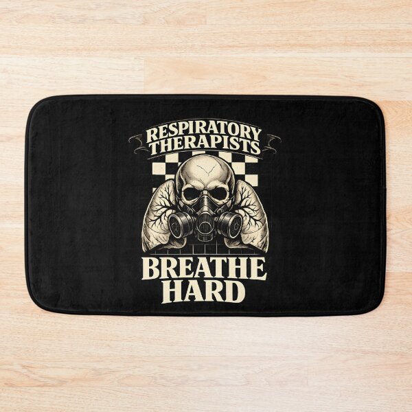 Item preview, Respiratory Therapist Breathe Hard Skull Lungs RT Medical Worker Gift Respiratory Therapy Design designed and sold by ClinicalHubs.