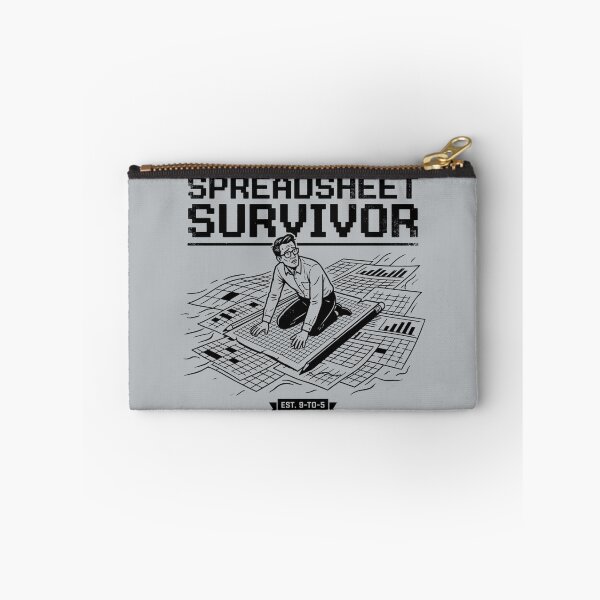 Item preview, Spreadsheet Survivor Funny Office Excel Analyst Data Nerd Humor designed and sold by Milasneeze.