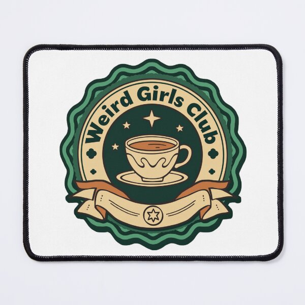 Item preview, Weird girls club merit badge designed and sold by MendaciousMina.