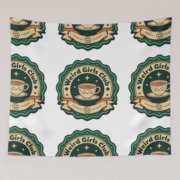 Item preview, Weird girls club merit badge designed and sold by MendaciousMina.