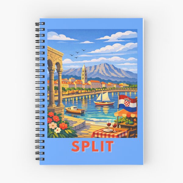 Item preview, Split Croatia Travel Poster designed and sold by MatthewHeights.