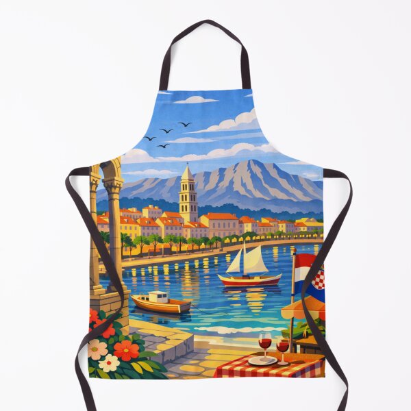Item preview, Split Croatia Travel Poster designed and sold by MatthewHeights.