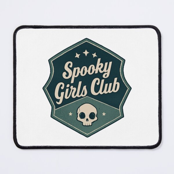 Item preview, Spooky girls club merit badge designed and sold by MendaciousMina.