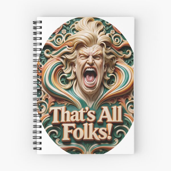 Item preview, That's All Folks! designed and sold by graficsfx.