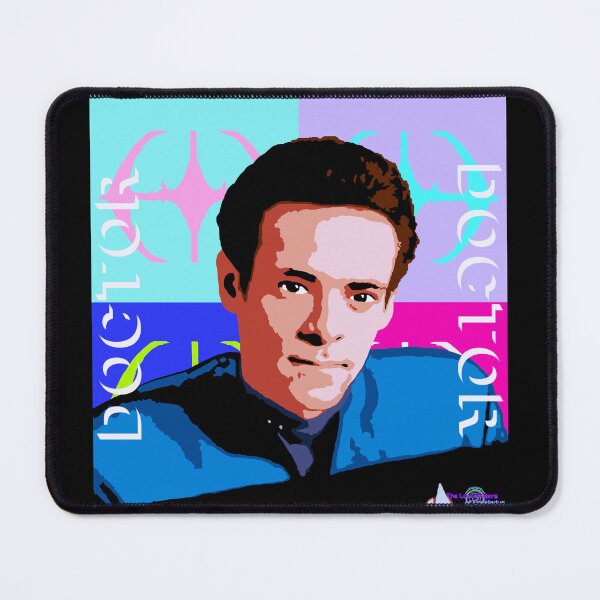 Item preview, Bashir DS9 Pop art quad designed and sold by Lost Waters of Enceladus.