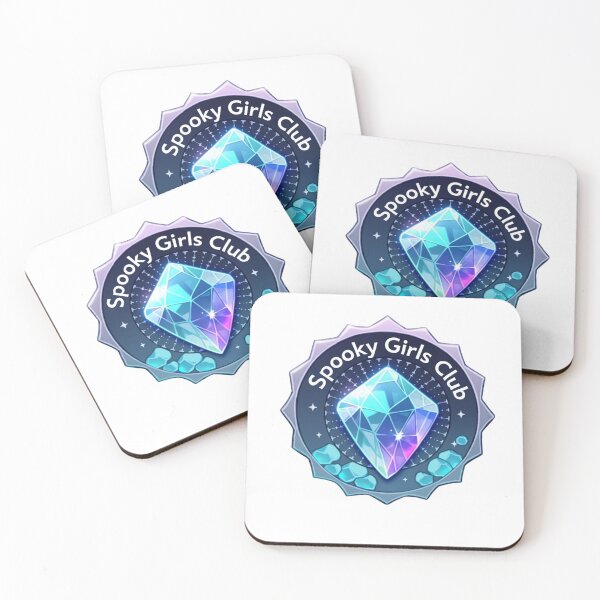 Item preview, Spooky girls club merit badge designed and sold by MendaciousMina.