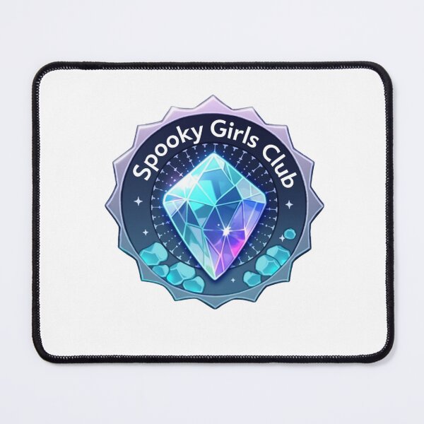 Item preview, Spooky girls club merit badge designed and sold by MendaciousMina.