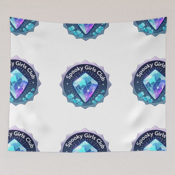 Item preview, Spooky girls club merit badge designed and sold by MendaciousMina.