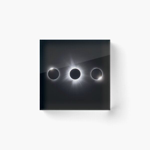 Item preview, Total Solar Eclipse Composite taken April 8, 2024 designed and sold by James Cumming.