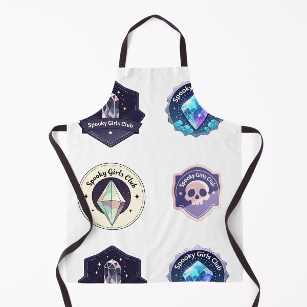 Item preview, Mini Spooky girls club merit badges sticker pack designed and sold by MendaciousMina.