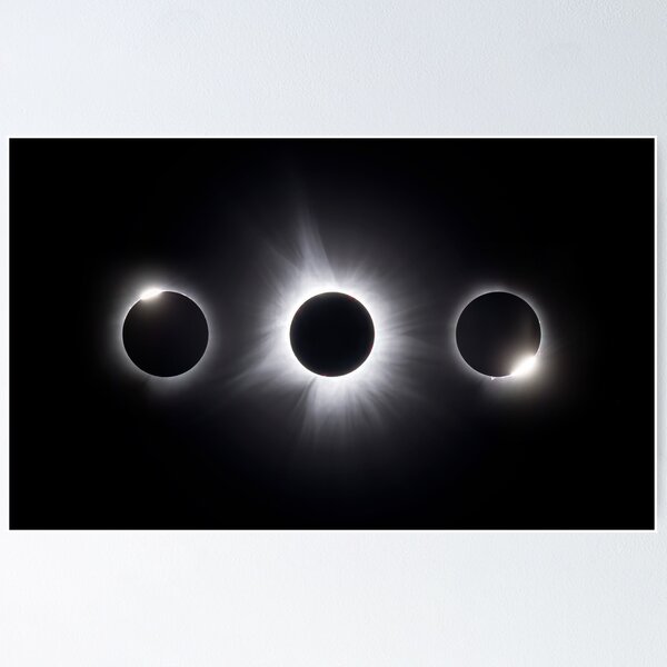 Item preview, Total Solar Eclipse Composite taken April 8, 2024 designed and sold by James Cumming.