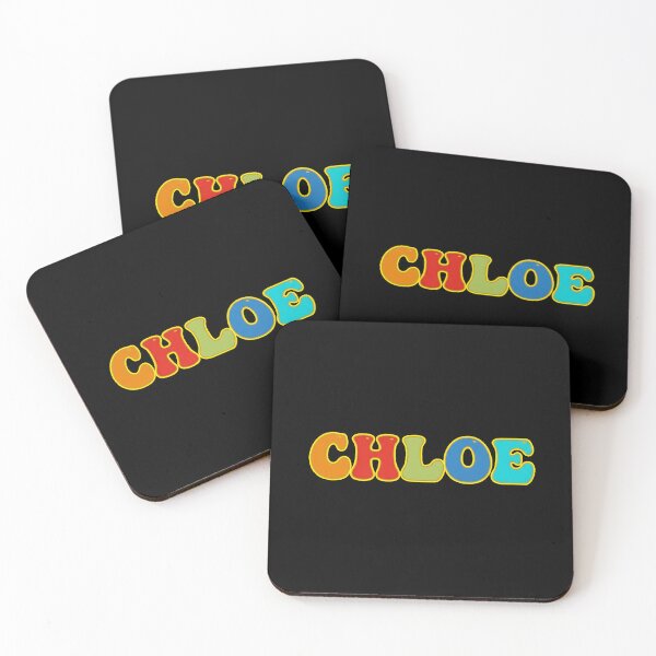 Item preview, ❤️ CHLOE Personalized Name Wavy Retro Shirt, Coffee Mug, Sticker Gift designed and sold by HelixPedia.