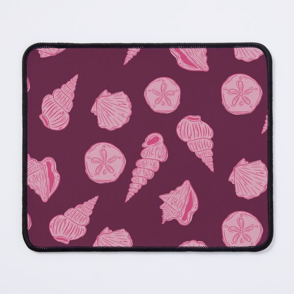 Item preview, pink shell pattern designed and sold by KitschByKate.