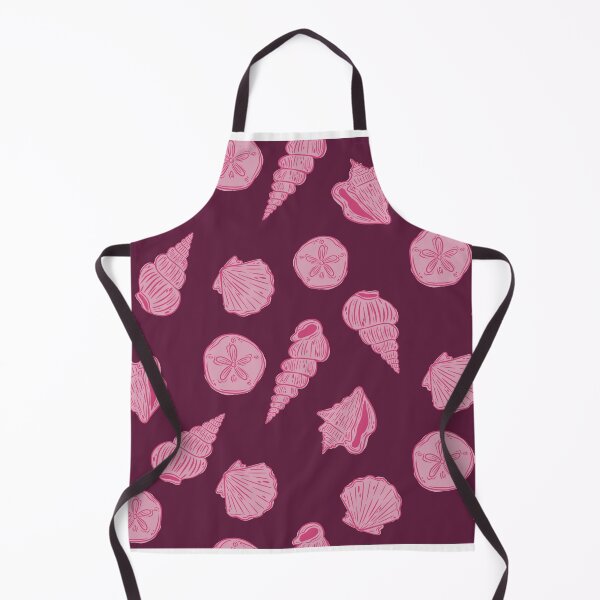 Item preview, pink shell pattern designed and sold by KitschByKate.