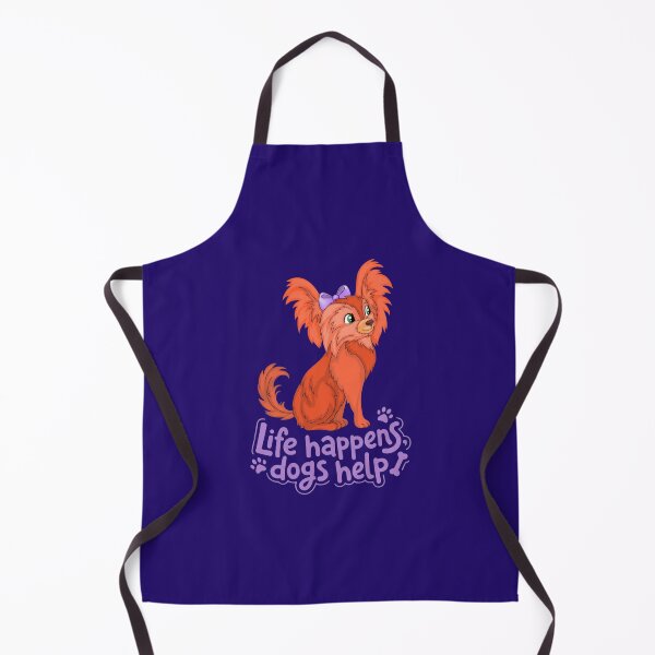 Item preview, Life Happens Dogs Help Cute Yorkie Dog Lover Gift designed and sold by TreeDoPrints.