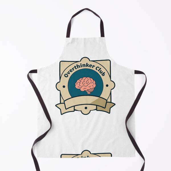 Item preview, Over thinker club merit badge designed and sold by MendaciousMina.