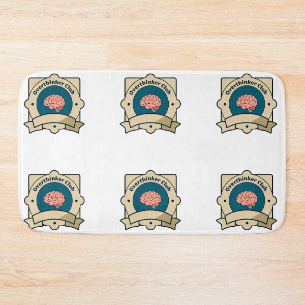Item preview, Over thinker club merit badge designed and sold by MendaciousMina.