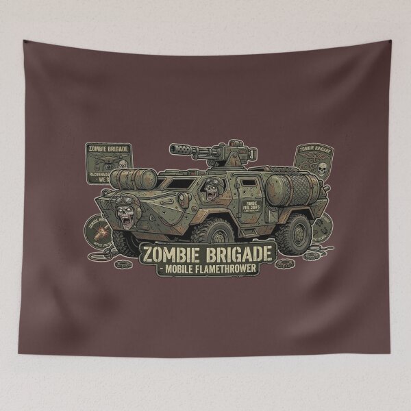 Item preview, Zombie Brigade Tactical Armored Vehicle designed and sold by TOCOCLAWS.