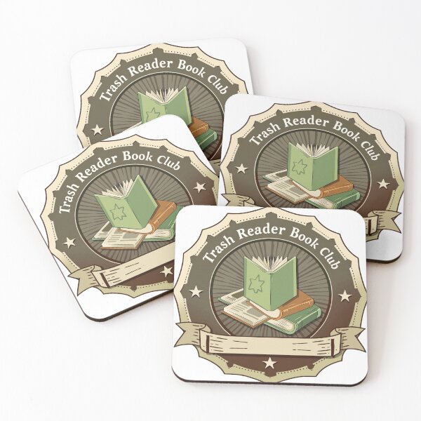 Item preview, Trash reader book club merit badge designed and sold by MendaciousMina.