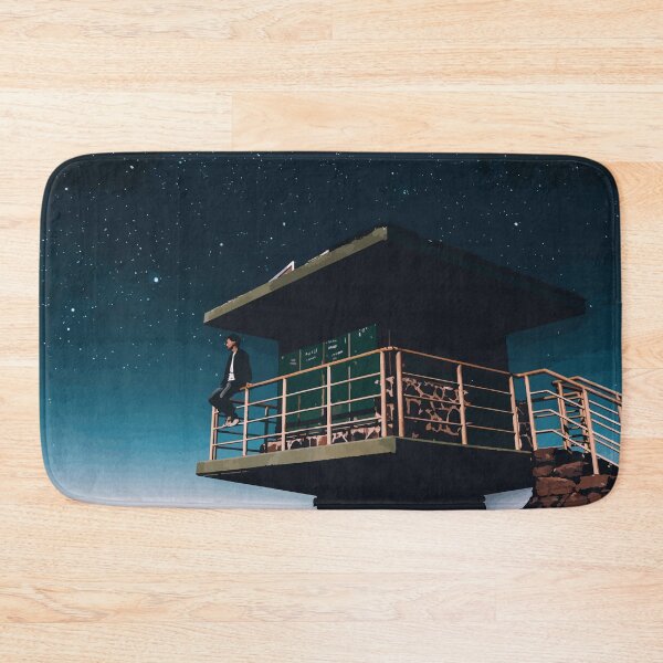 Item preview, Stargazer Sitting on Nighttime Overlook designed and sold by Arturo Daniel Garcia Palomo.