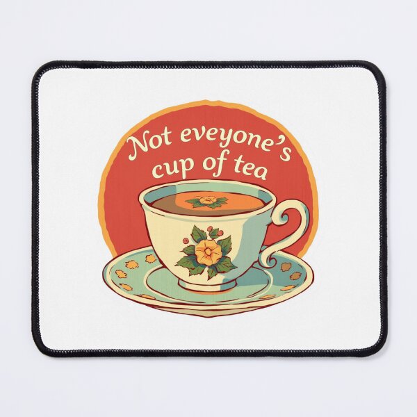 Item preview, Not everyone's cup of tea merit badge designed and sold by MendaciousMina.