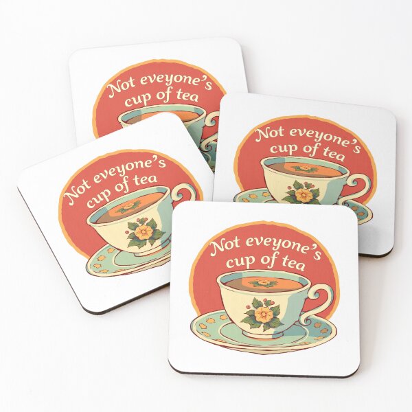 Item preview, Not everyone's cup of tea merit badge designed and sold by MendaciousMina.