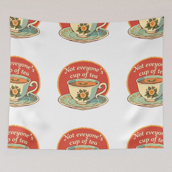Item preview, Not everyone's cup of tea merit badge designed and sold by MendaciousMina.