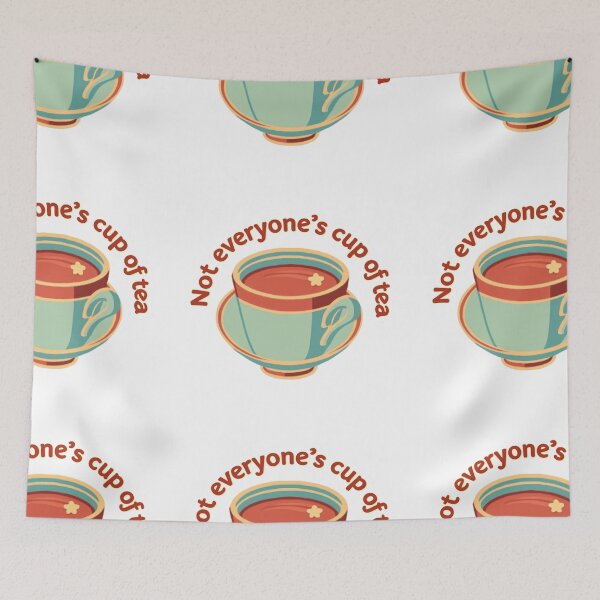 Item preview, Not everyone's cup of tea merit badge designed and sold by MendaciousMina.