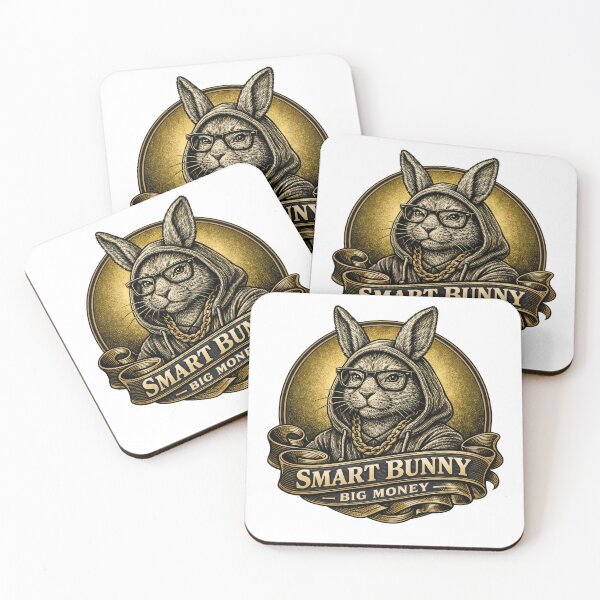 Item preview, Boss Bunny Shirt – Smart Bunny Big Money Graphic Tee designed and sold by relso.