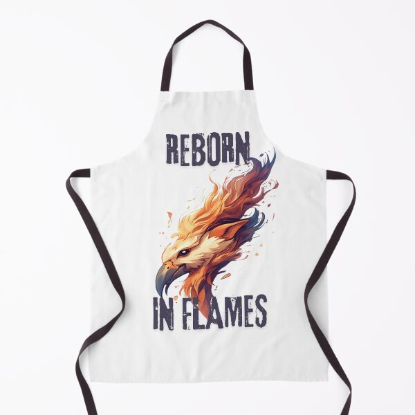Item preview, REBORN IN FLAMES designed and sold by hawai3000.