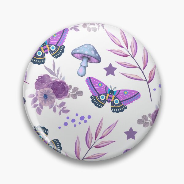 Item preview, Wondering Moths Through Mushrooms And Flowers designed and sold by SparkleShots.