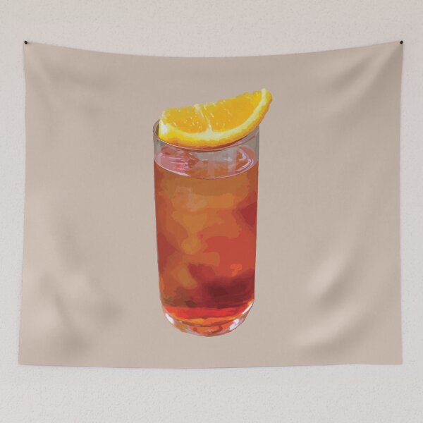 Item preview, Refreshing Citrus Drink with Orange Slice designed and sold by Arturo Daniel Garcia Palomo.