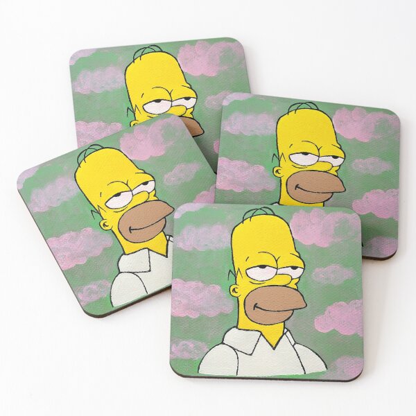 Item preview, High Homer Simpson in the Clouds designed and sold by Baileypaints.