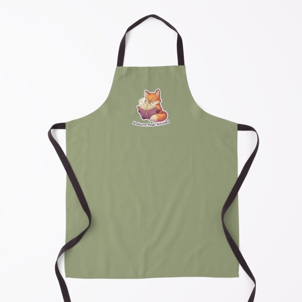 Item preview, The fox that reads books designed and sold by SuedaKawaiSan.
