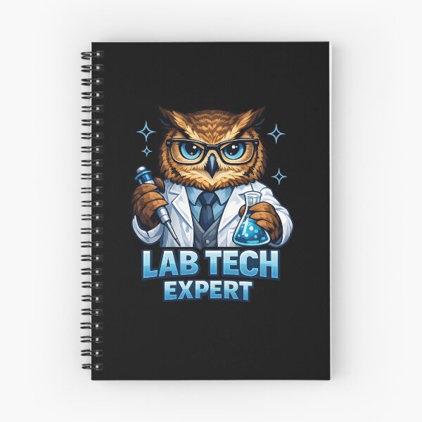 Item preview, Lab Tech Expert Owl Scientist Gift Medical Laboratory Technician Science Lab Worker Design designed and sold by ClinicalHubs.