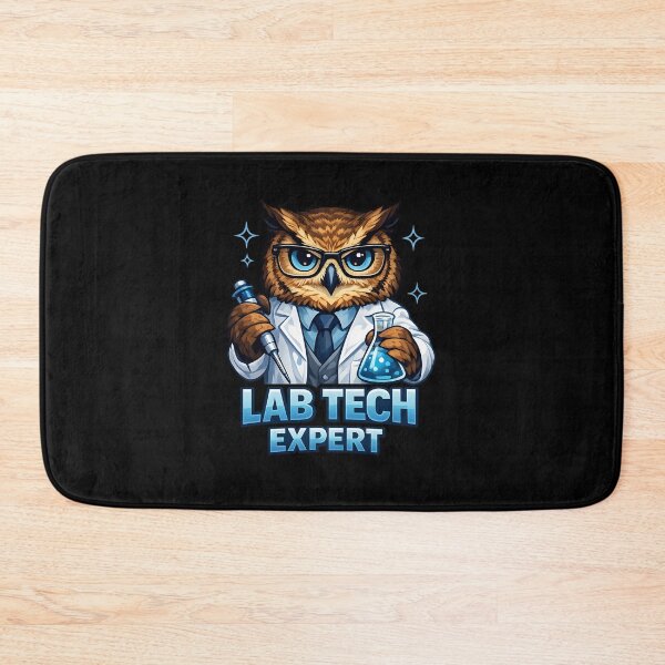 Item preview, Lab Tech Expert Owl Scientist Gift Medical Laboratory Technician Science Lab Worker Design designed and sold by ClinicalHubs.