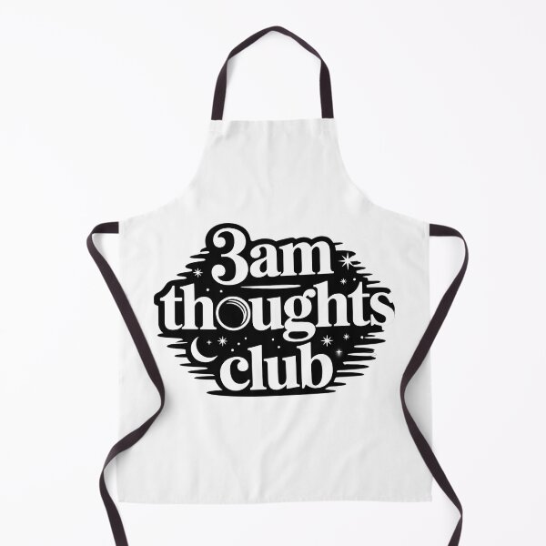 Item preview, 3AM Thoughts Club Shirt Overthinking Anxiety Humor Night Thinker Aesthetic Minimal Design designed and sold by HumanError-Club.