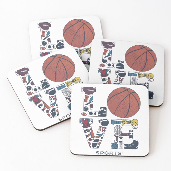 Item preview, I Love Sports Shirt Basketball Tennis Gym Athlete Gift Sports Lover Design designed and sold by SOOLEZDRAWS.