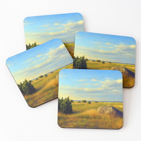 Item preview, Golden Meadow by the Baltic Sea designed and sold by MikkoValler.