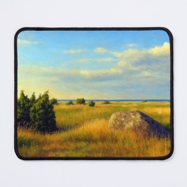 Item preview, Golden Meadow by the Baltic Sea designed and sold by MikkoValler.
