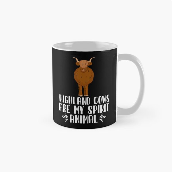 Item preview, Highland Cows Are My Spirit Animal designed and sold by GabbyKash.